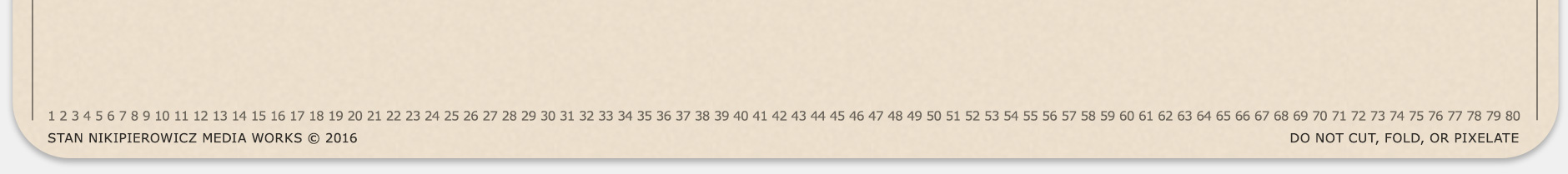 Do not cut, fold or pixelate